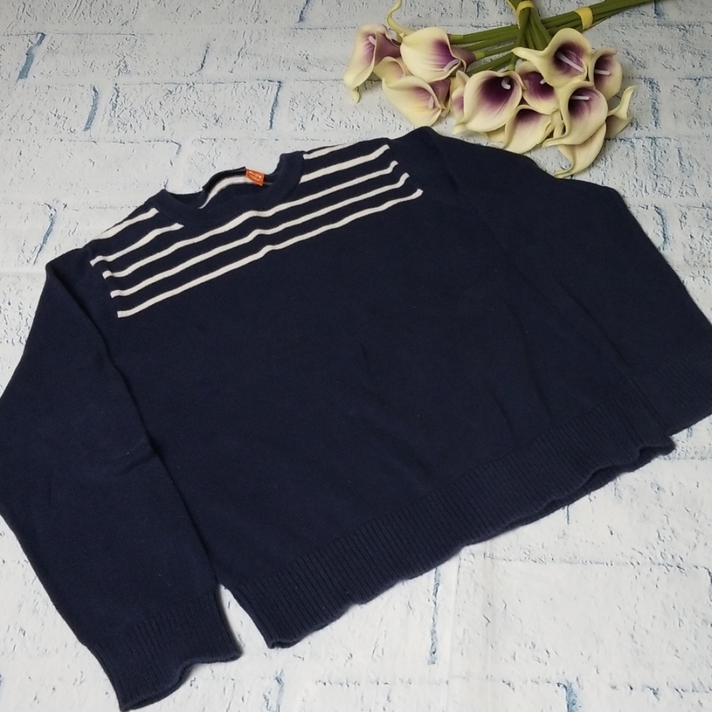 Children's Place Crew Neck Striped Sweater
